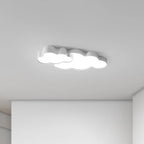 Plafonnier LED nuage à intensité variable de 21,5 W pour une ambiance de chambre