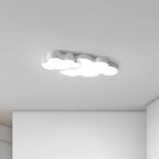 Plafonnier LED nuage à intensité variable de 21,5 W pour une ambiance de chambre