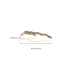 Plafonnier LED nuage à intensité variable de 21,5 W pour une ambiance de chambre