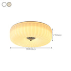 Plafonnier LED encastré à intensité variable de style moderne du milieu du siècle