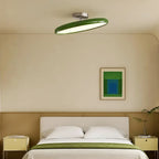 Plafonnier LED semi-encastré moderne à intensité variable pour chambre à coucher