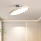 Plafonnier LED semi-encastré moderne à intensité variable pour chambre à coucher