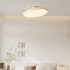 Plafonnier LED semi-encastré moderne à intensité variable pour chambre à coucher