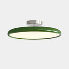 Plafonnier LED semi-encastré moderne à intensité variable pour chambre à coucher