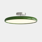 Plafonnier LED semi-encastré moderne à intensité variable pour chambre à coucher