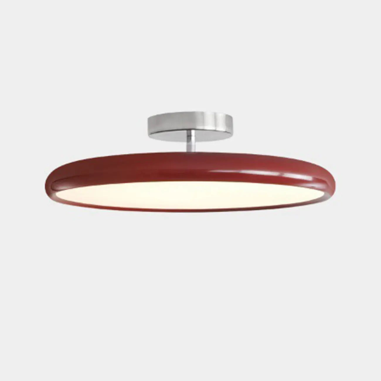 Plafonnier LED semi-encastré moderne à intensité variable pour chambre à coucher
