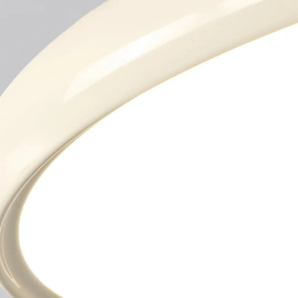 Plafonnier LED semi-encastré moderne à intensité variable pour chambre à coucher