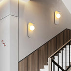 Applique murale minimaliste LED G9, base noire, pour chambre à coucher