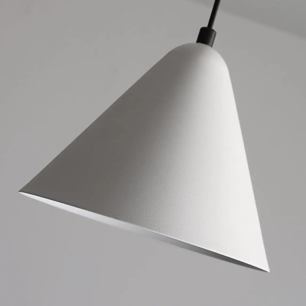 Suspension moderne conique en métal réglable pour îlot de cuisine