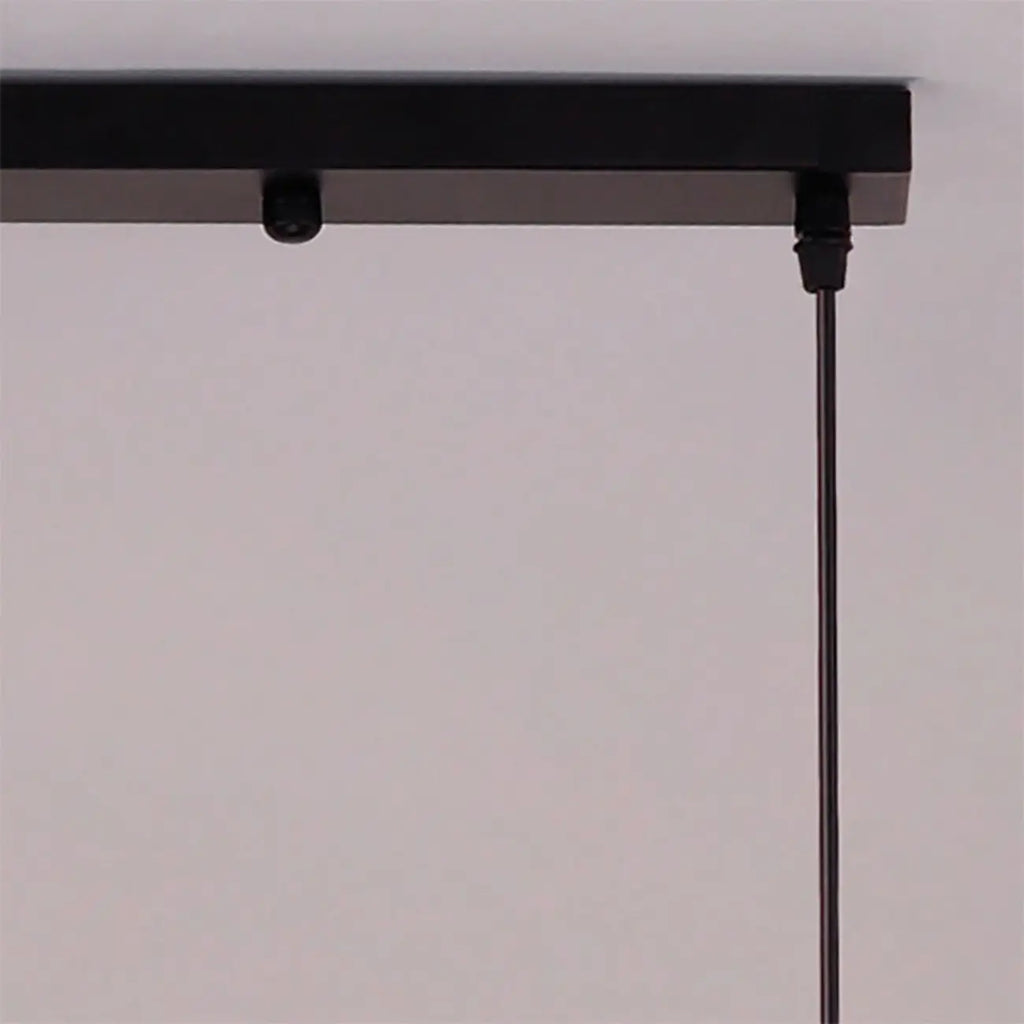 Suspension moderne conique en métal réglable pour îlot de cuisine