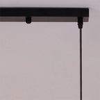 Suspension moderne conique en métal réglable pour îlot de cuisine