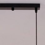 Suspension moderne conique en métal réglable pour îlot de cuisine