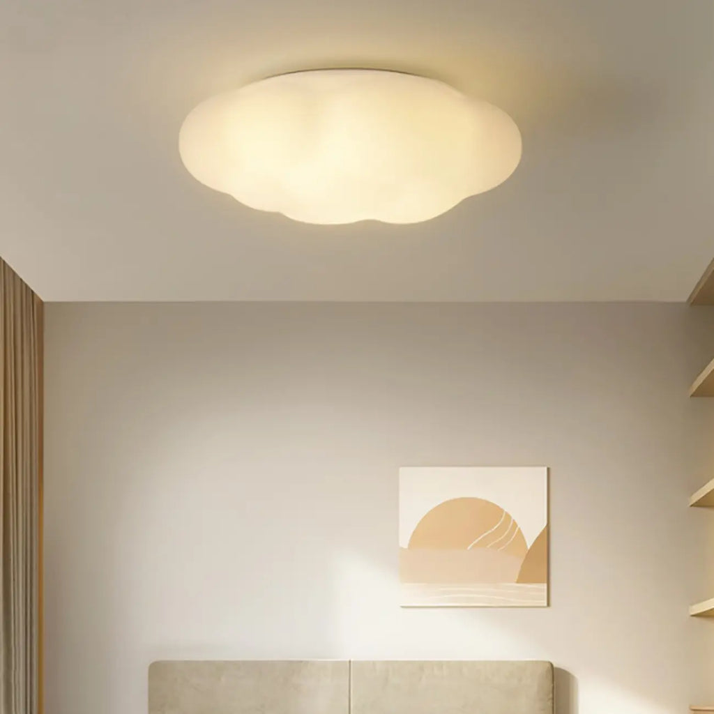 Plafonnier LED encastré en forme de nuage moderne, gradation à 3 niveaux