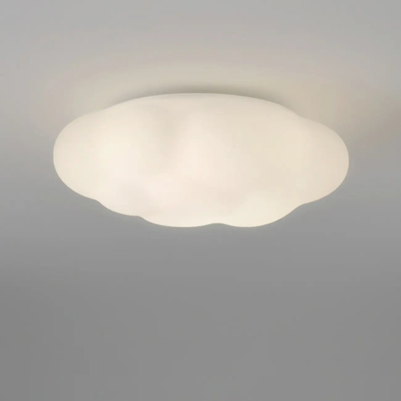 Plafonnier LED encastré en forme de nuage moderne, gradation à 3 niveaux
