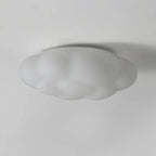 Plafonnier LED encastré en forme de nuage moderne, gradation à 3 niveaux