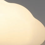 Plafonnier LED encastré en forme de nuage moderne, gradation à 3 niveaux