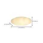 Plafonnier LED encastré en forme de nuage moderne, gradation à 3 niveaux