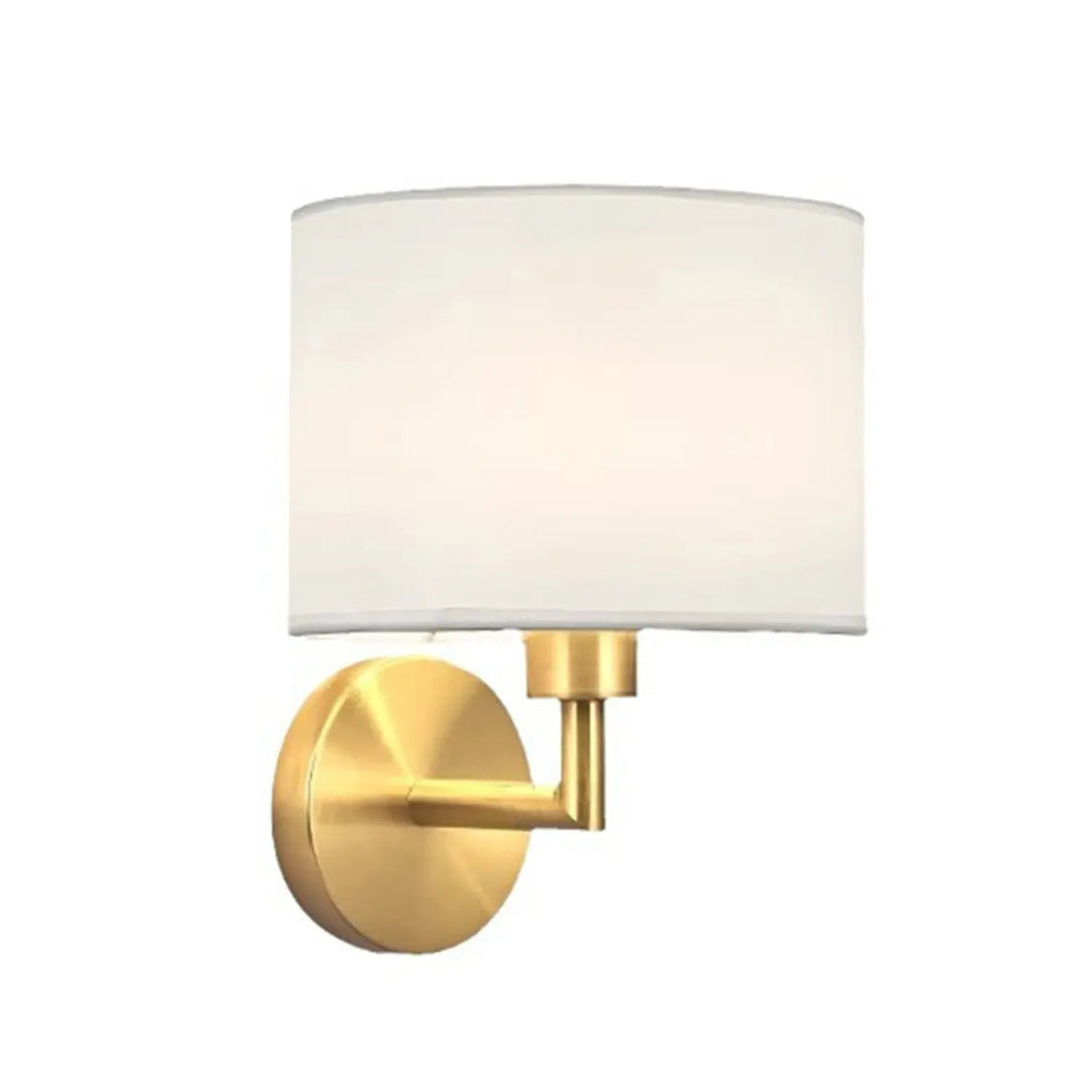 Applique murale contemporaine en métal et tissu, style tambour