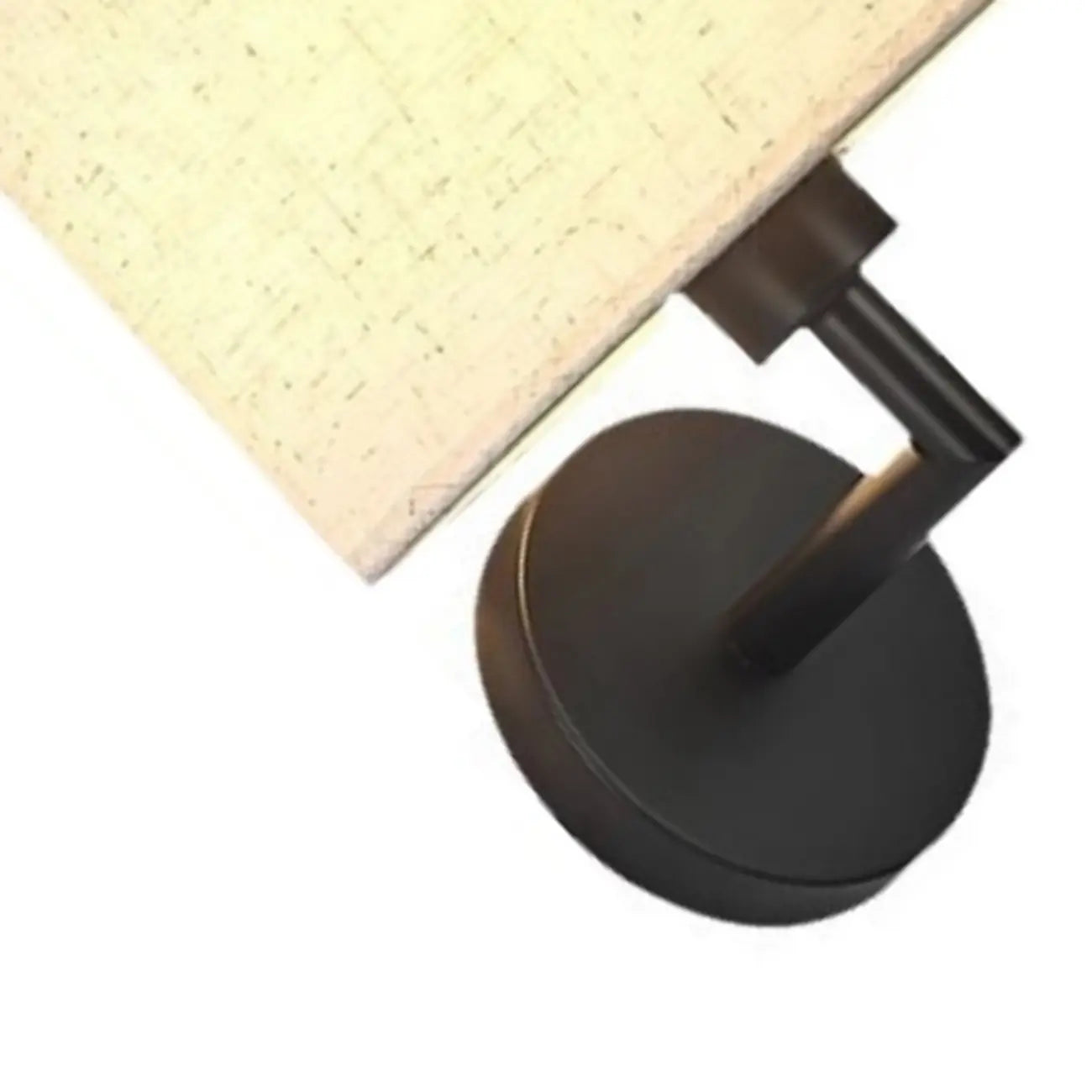 Applique murale contemporaine en métal et tissu, style tambour