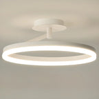 Plafonnier semi-encastré circulaire à LED dimmable pour chambre