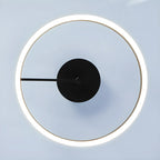 Plafonnier semi-encastré circulaire à LED dimmable pour chambre