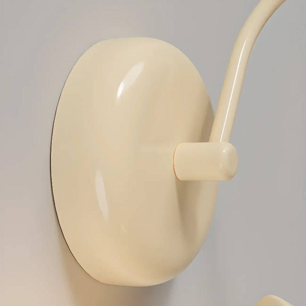 Applique murale moderne avec abat-jour en résine blanche pour lampe de chevet