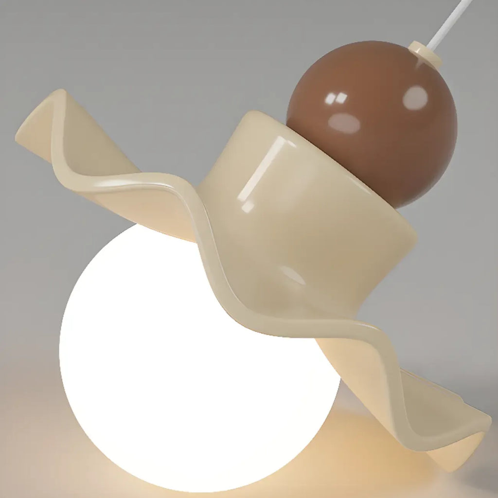 Applique murale moderne avec abat-jour en résine blanche pour lampe de chevet