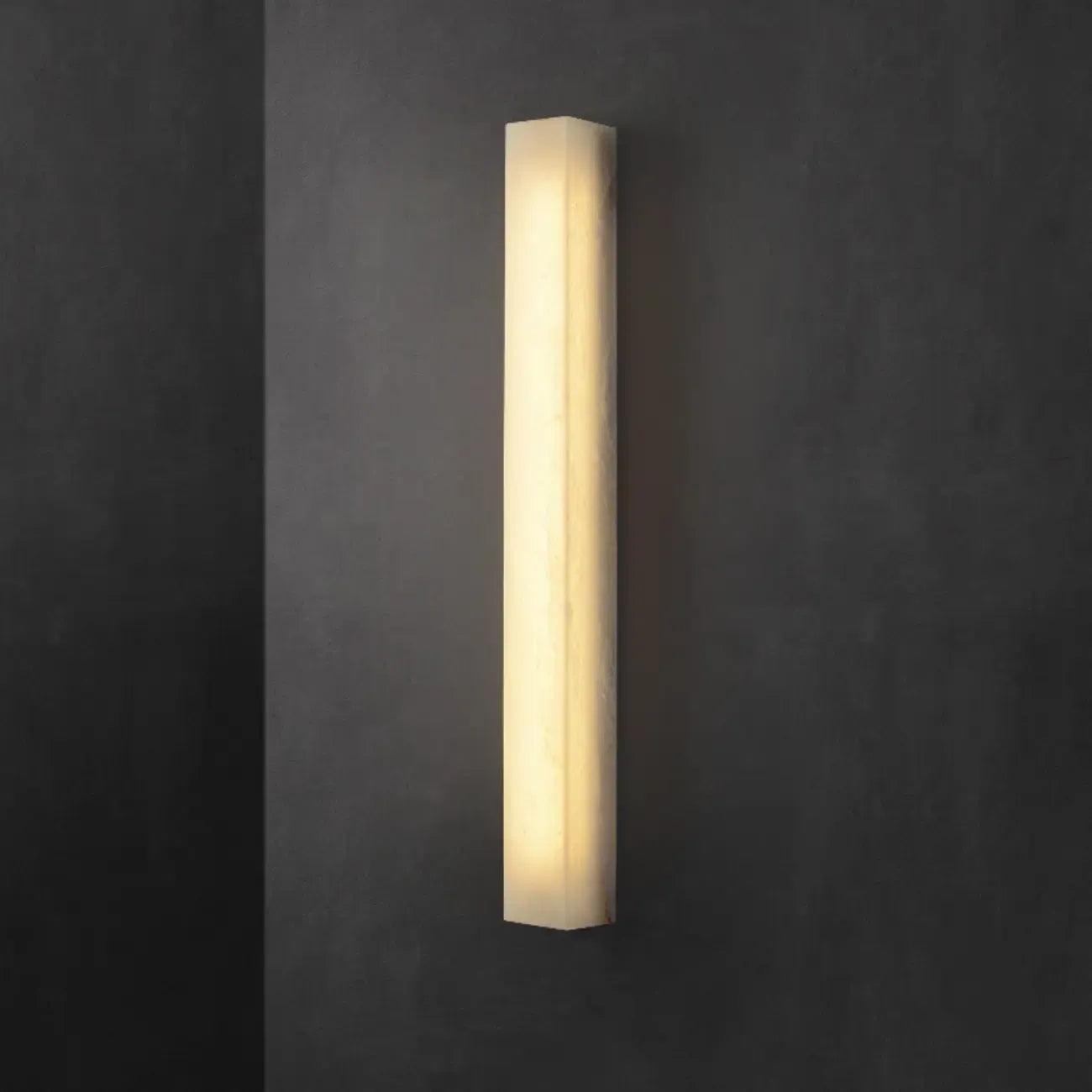 Suspension rectangulaire en résine à lumière chaude pour îlot de cuisine
