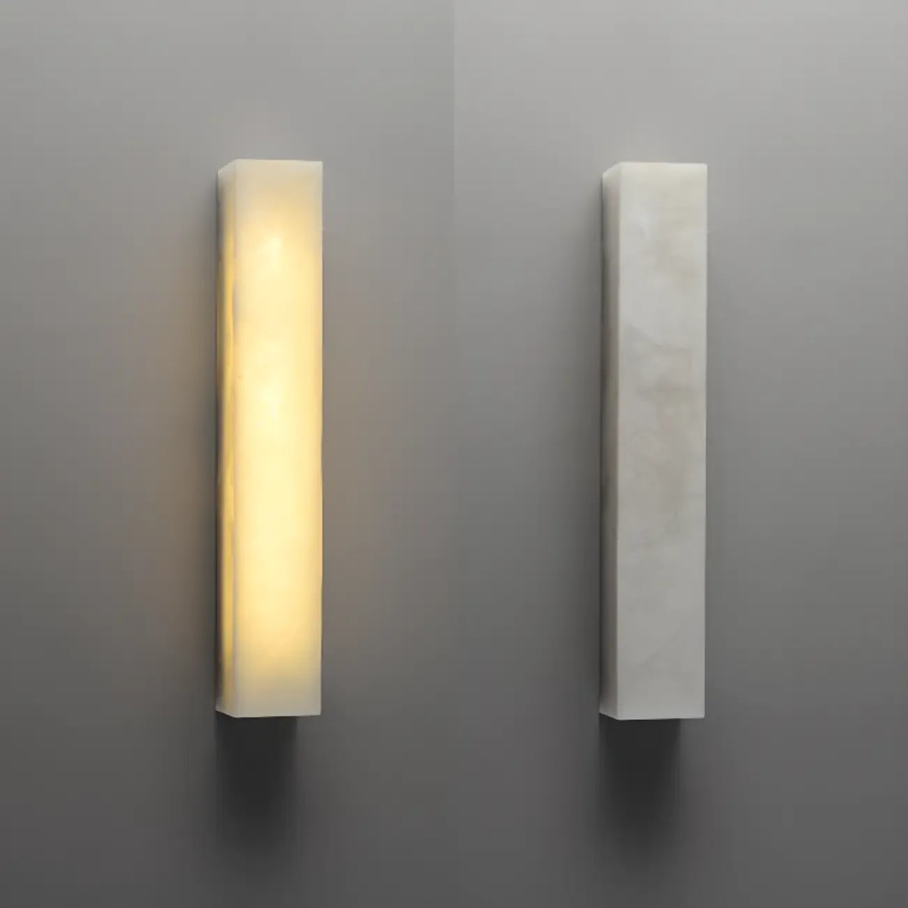 Suspension rectangulaire en résine à lumière chaude pour îlot de cuisine