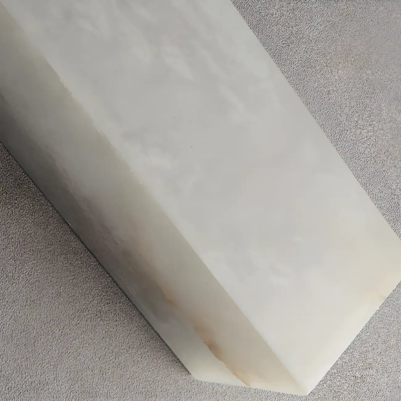 Suspension rectangulaire en résine à lumière chaude pour îlot de cuisine
