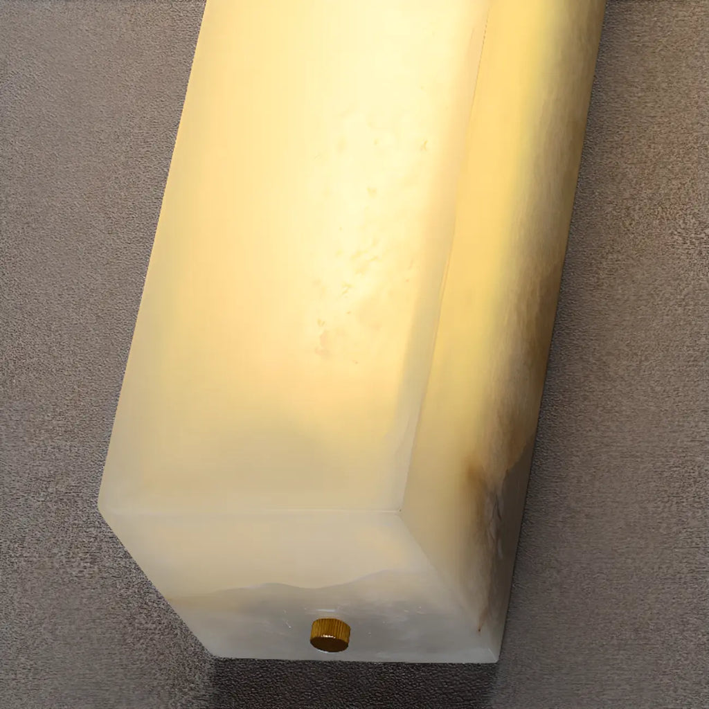 Suspension rectangulaire en résine à lumière chaude pour îlot de cuisine