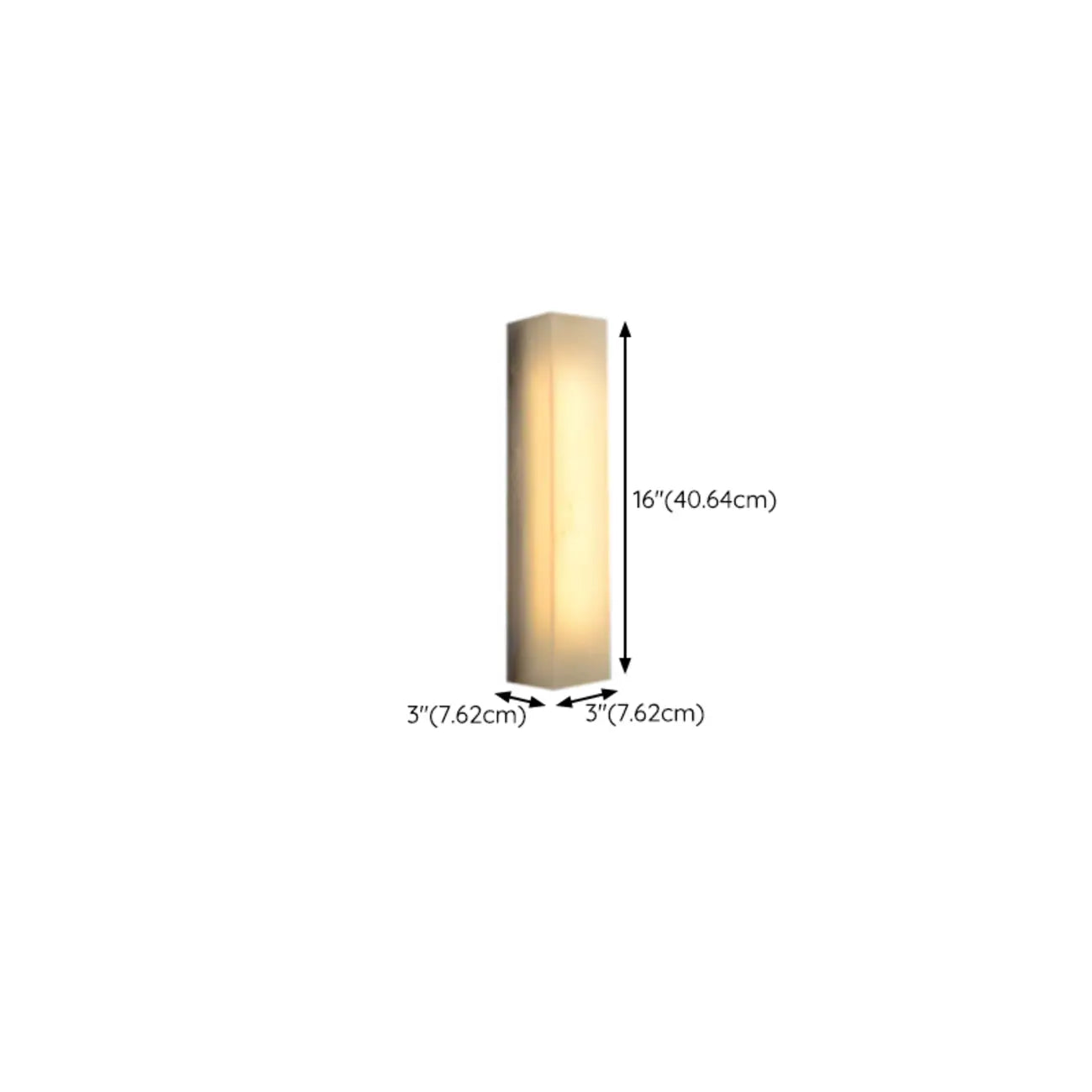 Suspension rectangulaire en résine à lumière chaude pour îlot de cuisine