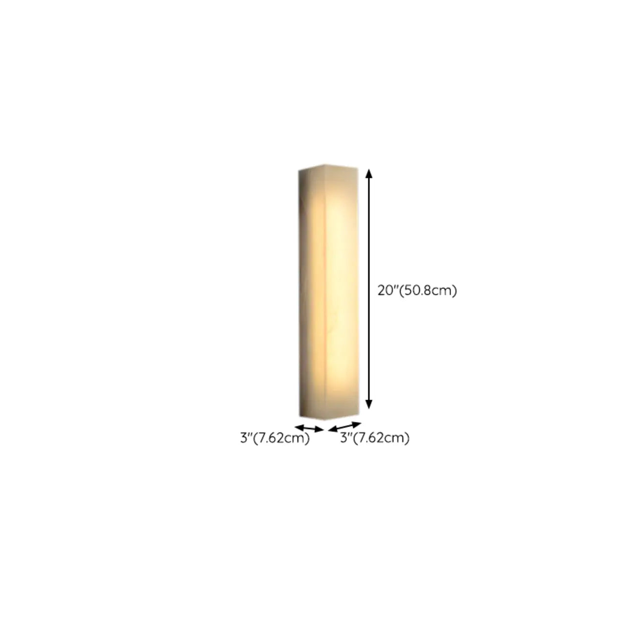 Suspension rectangulaire en résine à lumière chaude pour îlot de cuisine