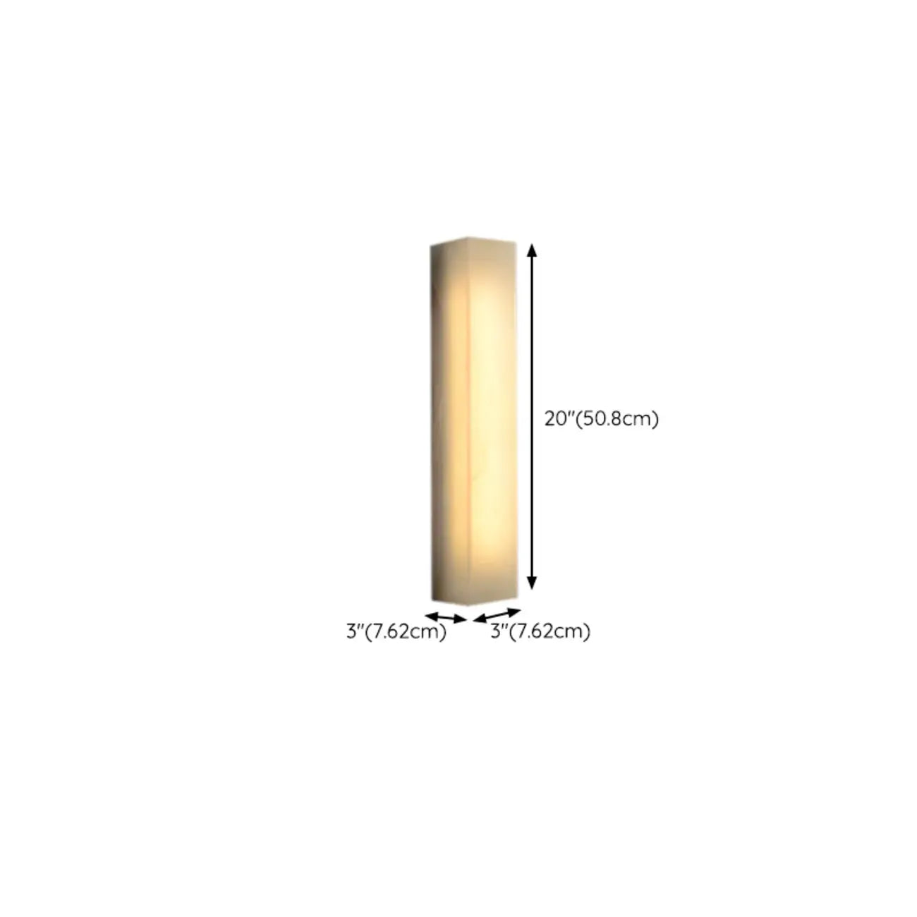 Suspension rectangulaire en résine à lumière chaude pour îlot de cuisine