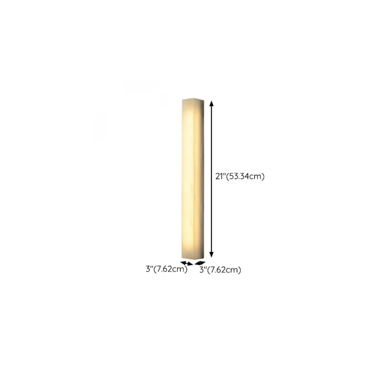 Suspension rectangulaire en résine à lumière chaude pour îlot de cuisine