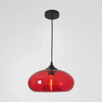 Suspension moderne en verre pour îlot de cuisine