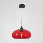 Suspension moderne en verre pour îlot de cuisine