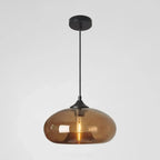 Suspension moderne en verre pour îlot de cuisine