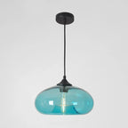 Suspension moderne en verre pour îlot de cuisine