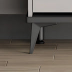 Meuble à chaussures moderne en bois avec étagères réglables