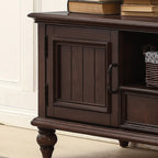 Meuble TV moderne mi-siècle Sepia Shaker avec tiroirs