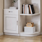 Armoire utilitaire moderne en bois brun pour salon