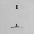 Suspension moderne à bras articulé LED noire pour salle à manger