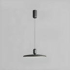 Suspension moderne à bras articulé LED noire pour salle à manger