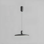 Suspension moderne à bras articulé LED noire pour salle à manger