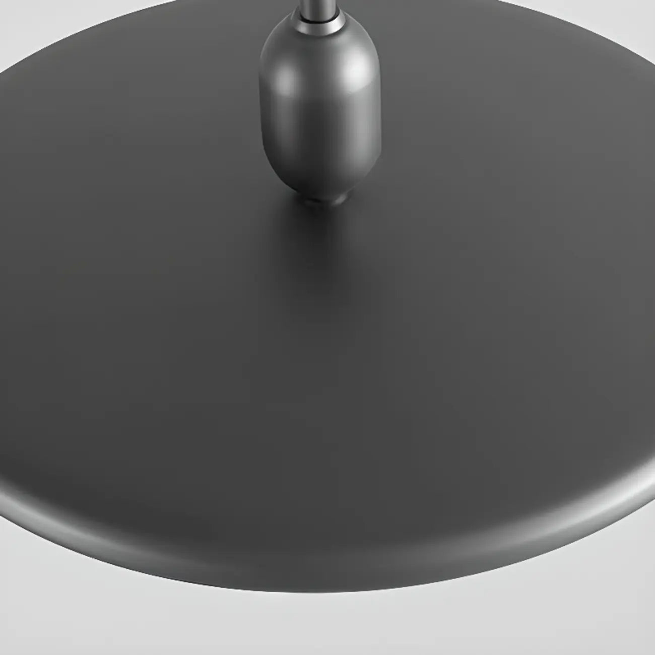 Suspension moderne à bras articulé LED noire pour salle à manger