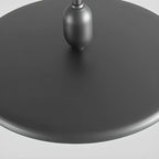 Suspension moderne à bras articulé LED noire pour salle à manger