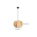 Suspension géométrique moderne en tissu beige, hauteur réglable