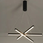 Lustre Sputnik géométrique linéaire moderne