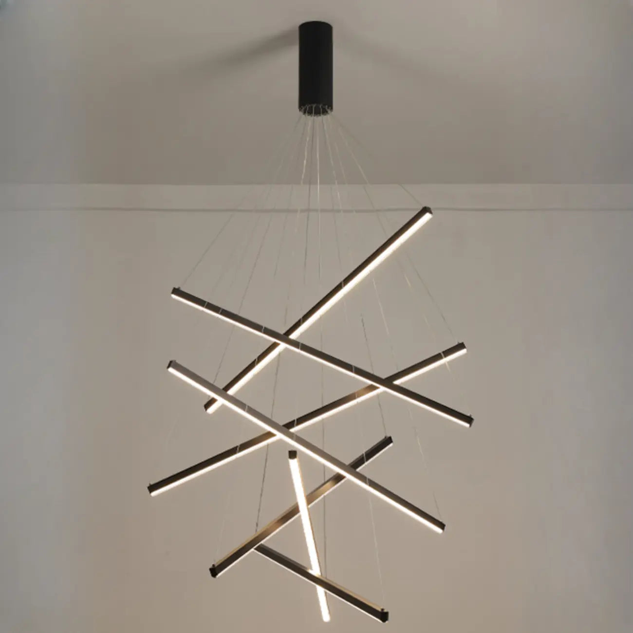 Lustre Sputnik géométrique linéaire moderne